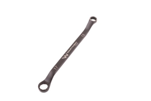 Klucz oczkowy odsadzony 13 x 17 mm. CrV standard ASME B107.9 Waryński-20296