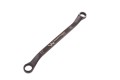 Klucz oczkowy odsadzony 16 x 17 mm. CrV standard ASME B107.9 Waryński-20300
