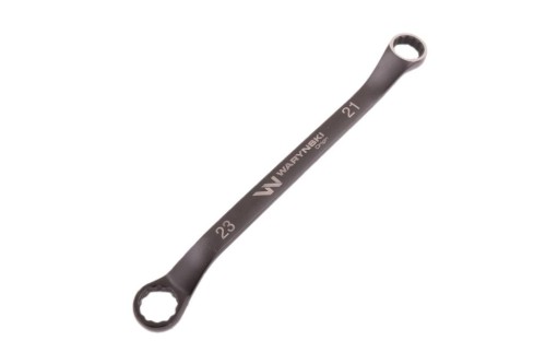 Klucz oczkowy odsadzony 21 x 23 mm. CrV standard ASME B107.9 Waryński-20310