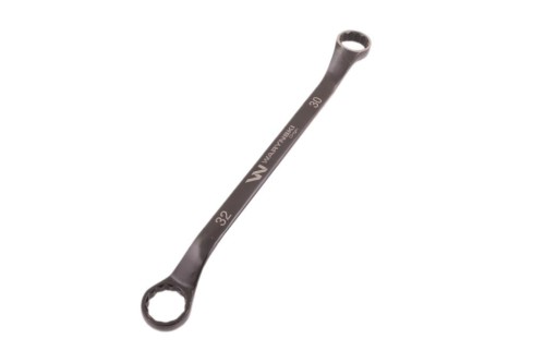 Klucz oczkowy odsadzony 30 x 32 mm. CrV  standard ASME B107.9 Waryński-20316