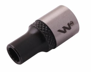 Nasadka dwunastokątna 1/4". 4.5 mm. CrV50BV30. DIN 3124. Waryński