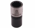 Nasadka dwunastokątna 1/4". 8 mm. CrV50BV30. DIN 3124. Waryński-19017