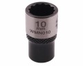 Nasadka dwunastokątna 1/4". 10 mm. CrV50BV30. DIN 3124. Waryński-19025