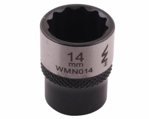 Nasadka dwunastokątna 1/4". 14 mm. CrV50BV30. DIN 3124. Waryński-19041