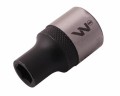 Nasadka sześciokątna 1/2". 9 mm. CrV50BV30. DIN 3124. Waryński-18712