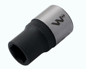Nasadka sześciokątna 1/2". 13 mm. CrV50BV30. DIN 3124. Waryński