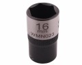 Nasadka sześciokątna 1/2". 16 mm. CrV50BV30. DIN 3124. Waryński-18743