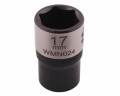 Nasadka sześciokątna 1/2". 17 mm. CrV50BV30. DIN 3124. Waryński-18745
