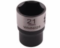 Nasadka sześciokątna 1/2". 21 mm. CrV50BV30. DIN 3124. Waryński-18760