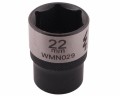 Nasadka sześciokątna 1/2". 22 mm. CrV50BV30. DIN 3124. Waryński-18766