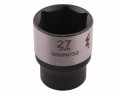 Nasadka sześciokątna 1/2". 27 mm. CrV50BV30. DIN 3124. Waryński-18776