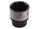 Nasadka sześciokątna 1/2". 30 mm. CrV50BV30. DIN 3124. Waryński-18780