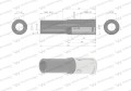 Nasadka sześciokątna 1/2". 13 mm. długa. CrV50BV30. DIN 3124. Waryński-18810