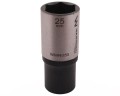 Nasadka sześciokątna 1/2". 25 mm. długa. CrV50BV30. DIN 3124. Waryński-18910