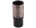 Nasadka sześciokątna 1/2". 26 mm. długa.  CrV50BV30. DIN 3124. Waryński-18914