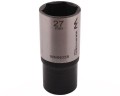 Nasadka sześciokątna 1/2". 27 mm. długa. CrV50BV30. DIN 3124. Waryński-18918