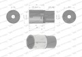 Nasadka sześciokątna 1/2". 32 mm. długa. CrV50BV30. DIN 3124. Waryński-18956