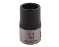 Nasadka dwunastokątna 3/8". 11 mm. CrV50BV30. DIN 3124. Waryński-18832