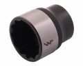 Nasadka dwunastokątna 3/8". 22 mm. CrV50BV30. DIN 3124. Waryński-18930