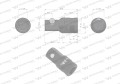 Redukcja 3/8" -1/2". 35mm, Waryński-19371