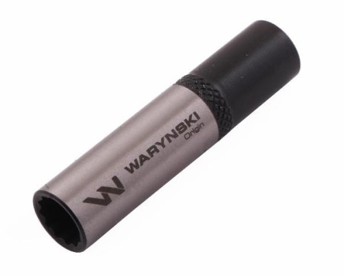 Nasadka dwunastokątna 1/4". 7 mm. długa. CrV50BV30. DIN 3124. Waryński-19065