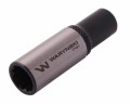 Nasadka dwunastokątna 1/4". 11 mm. długa. CrV50BV30. DIN 3124. Waryński-19081