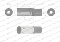 Nasadka dwunastokątna 1/4". 11 mm. długa. CrV50BV30. DIN 3124. Waryński-19084