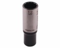 Nasadka dwunastokątna 1/4". 12 mm. długa. CrV50BV30. DIN 3124. Waryński-19085