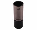 Nasadka dwunastokątna 1/4". 13 mm. długa. CrV50BV30. DIN 3124. Waryński-19089
