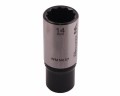 Nasadka dwunastokątna 1/4". 14 mm. długa. CrV50BV30. DIN 3124. Waryński-19093