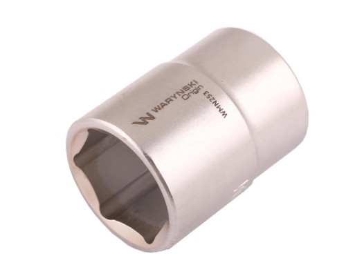 Nasadka sześciokątna 3/4". 29 mm. CrV50BV30. DIN 3124. Waryński-20342