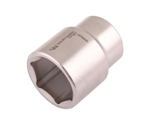 Nasadka sześciokątna 3/4". 33 mm. CrV50BV30. DIN 3124. Waryński-23421