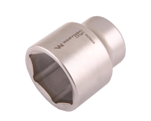 Nasadka sześciokątna 3/4". 46 mm. CrV50BV30. DIN 3124. Waryński-23391