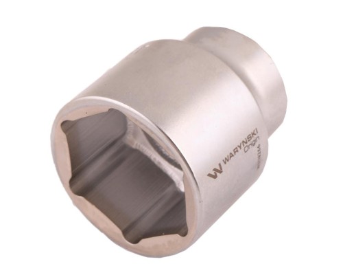 Nasadka sześciokątna 3/4". 48 mm. CrV50BV30. DIN 3124. Waryński-23413