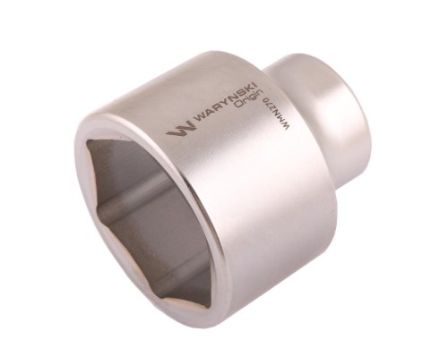 Nasadka sześciokątna 3/4". 58 mm. CrV50BV30. DIN 3124. Waryński-23409