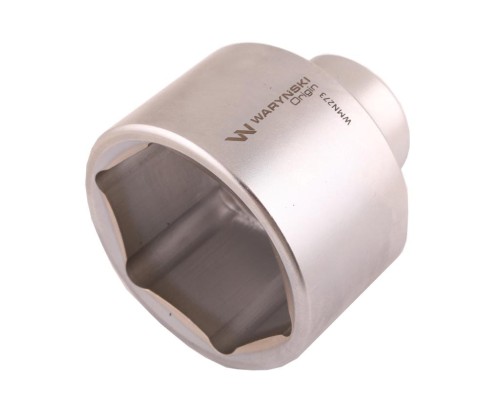 Nasadka sześciokątna 3/4". 70 mm. CrV50BV30. DIN 3124. Waryński-23403