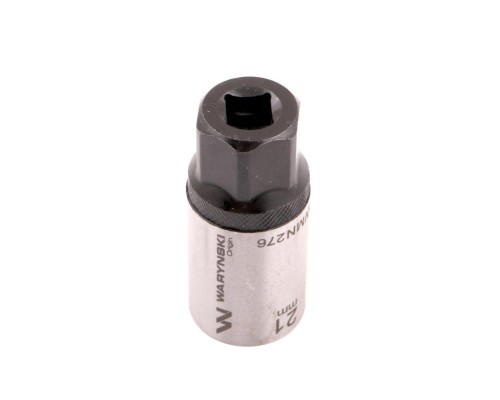 Nasadka do świec  3/8". 21 mm. CrV50BV30. DIN 3124. Waryński-22126