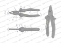 Szczypce uniwersalne 180 mm Waryński-18573