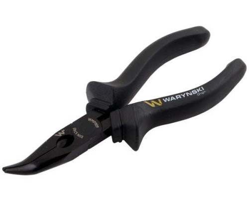 Szczypce wydłużone wygięte 160 mm Waryński-18589