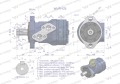 Silnik hydrauliczny orbitalny WMR 125 cm3/obr (140 bar / max.200 bar) Waryński-28702
