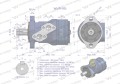 Silnik hydrauliczny orbitalny WMR 160 cm3/obr (140 bar / max.200 bar) Waryński-28708