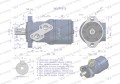 Silnik hydrauliczny orbitalny WMR 315 cm3/obr (90 bar / max.130 bar) Waryński-28726