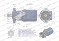 Silnik hydrauliczny orbitalny WMR 400 cm3/obr (70 bar / max.110 bar) Waryński-28732