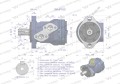 Silnik hydrauliczny orbitalny WMR 50 cm3/obr (140 bar / max.200 bar) Waryński-28684