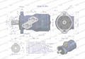 Silnik hydrauliczny orbitalny (stosowany do owijarek) wzmacniany WMR-S 200 cm3/obr (175 bar / max.200 bar) Waryński-28768