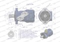 Silnik hydrauliczny orbitalny wzmacniany WMR-S 80 cm3/obr (175 bar / max.220 bar) Waryński-28744