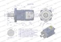 Silnik hydrauliczny orbitalny WMS 125 cm3/obr (175 bar / max.225 bar) Waryński-28804