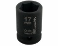 Nasadka udarowa sześciokątna 1/2". 17 mm. CrMo. DIN 3129. Waryński-19290