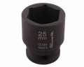 Nasadka udarowa sześciokątna 1/2". 25 mm. CrMo. DIN 3129. Waryński-19120