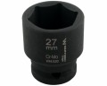 Nasadka udarowa sześciokątna 1/2". 27 mm. CrMo. DIN 3129. Waryński-19128